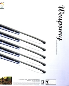 Black & White 2 - Advertisement Flyer - Front