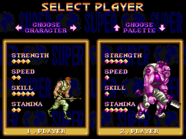 Final Fight GOLD: Super Extra - Screenshot - Game Select