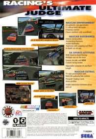 NASCAR 98 - Box - Back Image