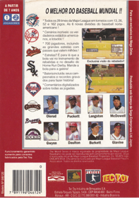 World Series Baseball - Box - Back