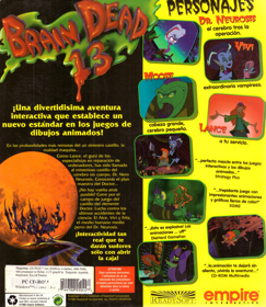 Brain Dead 13 - Box - Back