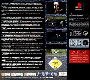 Monsterseed - Box - Back Image