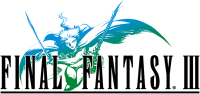 Final Fantasy III - Clear Logo Image