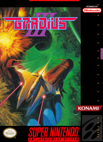 Gradius III - Fanart - Box - Front