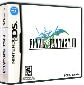 Final Fantasy III - Box - 3D Image