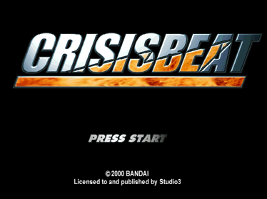 Crisis Beat - Screenshot - Game Title