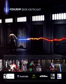 Star Wars: Jedi Knight II: Jedi Outcast - Advertisement Flyer - Front