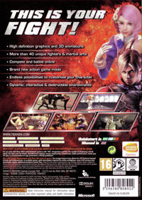 TEKKEN 6 - Box - Back