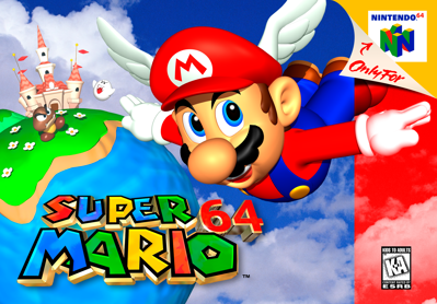 Super Mario 64 - Fanart - Box - Front