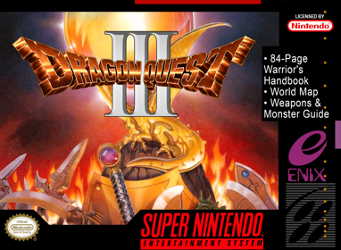 Dragon Quest III: Soshite Densetsu e... - Fanart - Box - Front