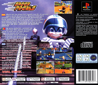 Speed Punks - Box - Back Image