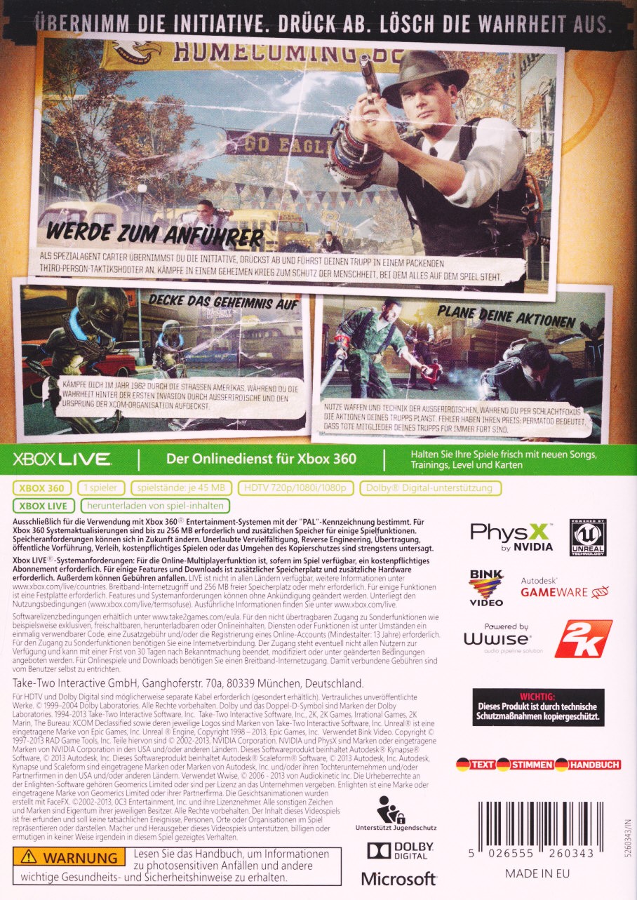 The Bureau: XCOM Declassified Images - LaunchBox Games Database