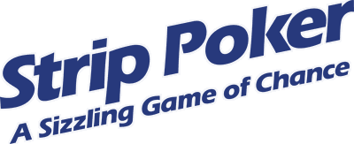 Strip Poker: A Sizzling Game of Chance - Clear Logo