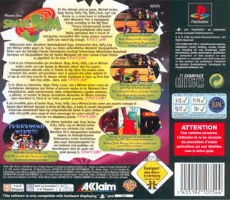 Space Jam - Box - Back Image