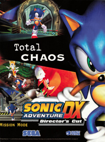 Sonic Adventure DX: Director's Cut - Advertisement Flyer - Front