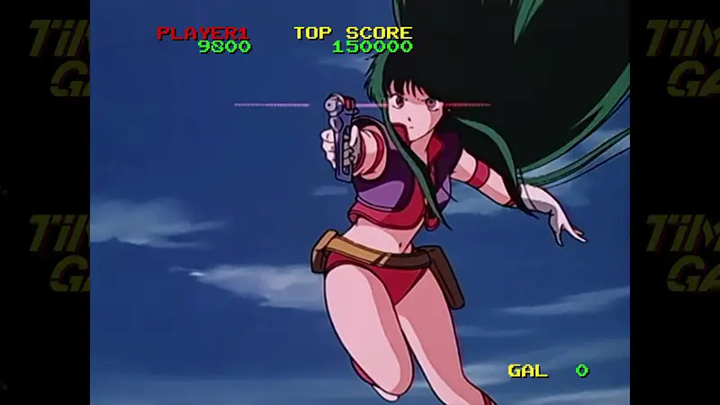 Time Gal HD Remaster Taito LD Game Collection