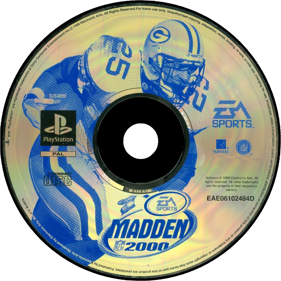 Madden NFL 2000 - Disc Image
