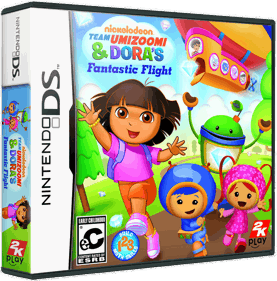 Nickelodeon Team Umizoomi & Dora's Fantastic Flight - Box - 3D Image