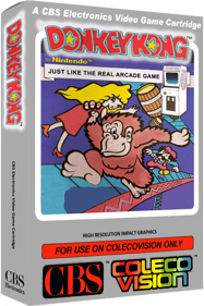 Donkey Kong - Box - 3D Image