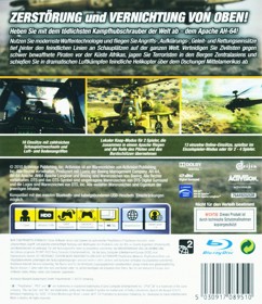 Apache: Air Assault - Box - Back Image
