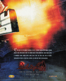 Devil May Cry - Advertisement Flyer - Front