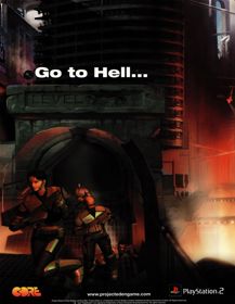 Project Eden - Advertisement Flyer - Front