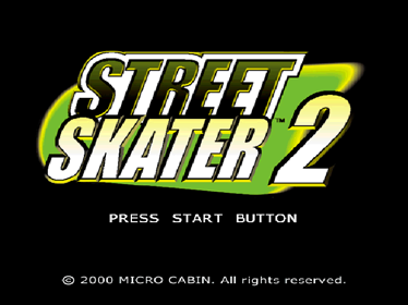 Street Sk8er 2 - Screenshot - Game Title