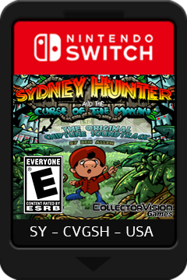 Sydney Hunter and the Curse of the Mayan - Fanart - Cart - Front
