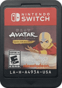 Avatar: The Last Airbender: Quest For Balance - Cart - Front