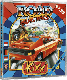 Road Blasters - Box - 3D