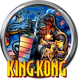 King Kong (Data East) - Fanart - Cart - Front