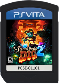 SteamWorld Dig 2 - Fanart - Cart - Front