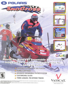 Polaris SnoCross - Advertisement Flyer - Front