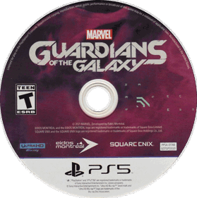 Marvel's Guardians of the Galaxy - Disc Image
