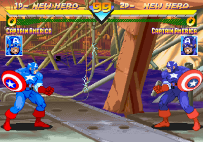 Marvel Super Heroes - Screenshot - Gameplay