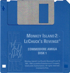 Monkey Island 2: LeChuck's Revenge - Disc