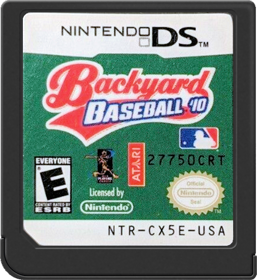 Backyard Baseball '10 - Cart - Front Image