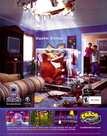 Crash Bandicoot: The Wrath of Cortex - Advertisement Flyer - Front