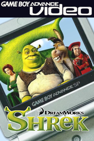 Game Boy Advance Video: DreamWorks Shrek - Box - Front - Reconstructed