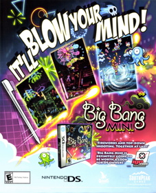 Big Bang Mini - Advertisement Flyer - Front