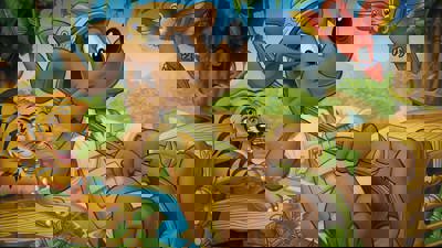 JumpStart Wildlife Safari: Field Trip - Fanart - Background