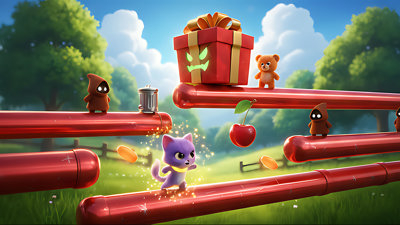 Toy Land Adventure - Fanart - Background