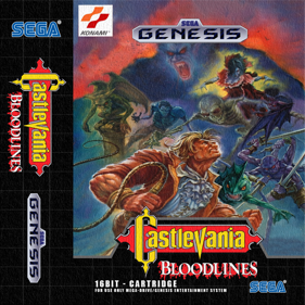 Castlevania: Bloodlines - Fanart - Box - Front Image