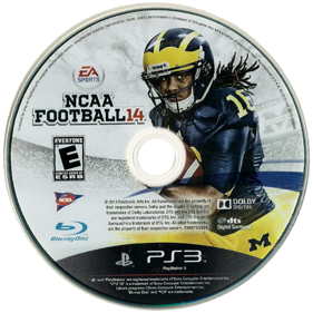 NCAA Football 14 - Disc