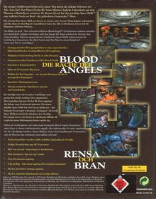 Space Hulk: Vengeance of the Blood Angels - Box - Back
