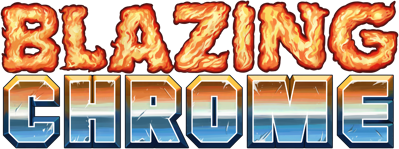 Blazing Chrome - Clear Logo Image