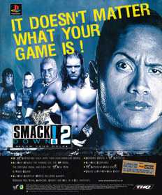 WWF Smackdown! 2: Know Your Role - Advertisement Flyer - Front
