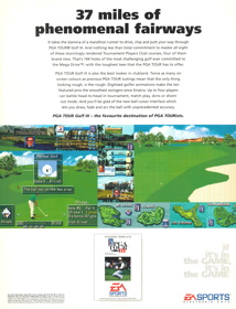 PGA Tour Golf III - Advertisement Flyer - Front