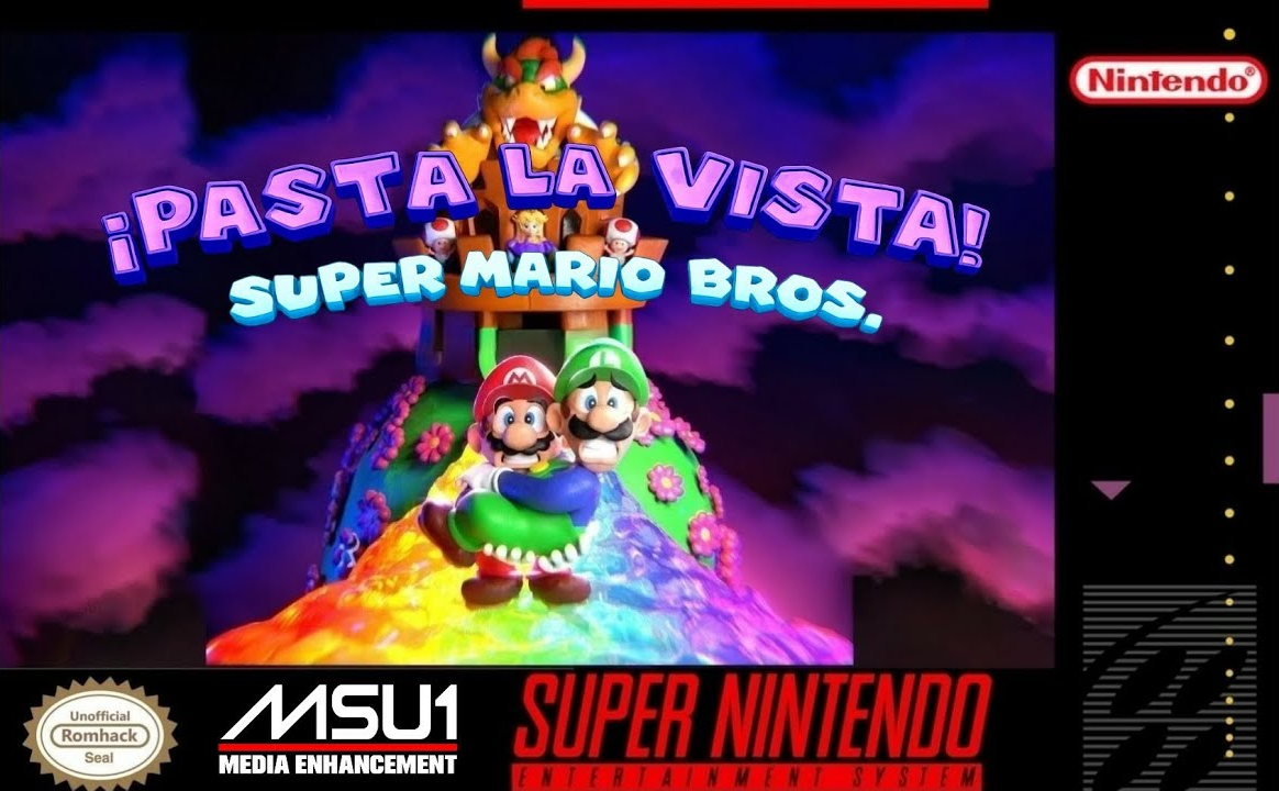 PASTA LA VISTA SUPER MARIO BROS.