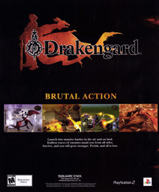 Drakengard - Advertisement Flyer - Front